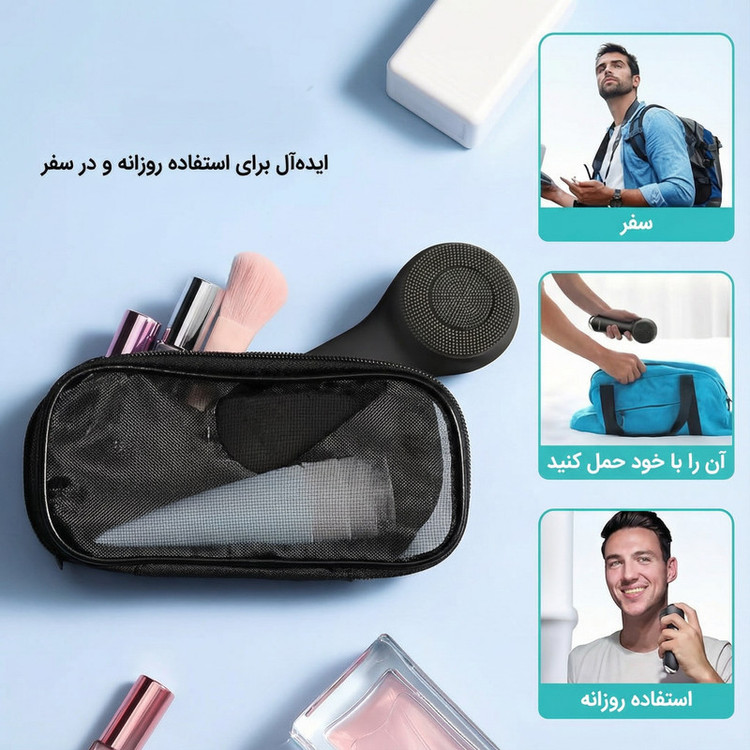 برس پاک سازی مدل سیلیکونی چرخشی