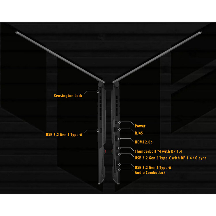 لپ تاپ 15.6 اینچی ایسوس مدل TUF Gaming F15 FX507VV-LP139-i7 13620H-RTX4060 8GB-16GB DDR5 4800MHz-512GB SSD-FHD 144Hz
