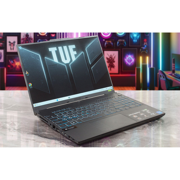لپ تاپ 16 اینچی ایسوس مدل TUF Gaming F16 FX607VJ-RL010-Core 5 210H-RTX3050 6GB-16GB DDR4 3200MHz-1TB SSD-WUXGA 144Hz