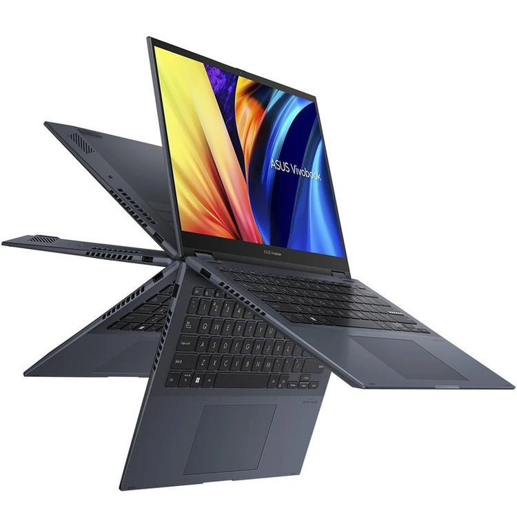 لپ تاپ 14 اینچی ایسوس مدل Vivobook S 14 Flip-TP3402VA-LZ669W-i5 13420H-24GB DDR4 3200MHz-1TB SSD-Touch-Backlit-W - کاستوم شده