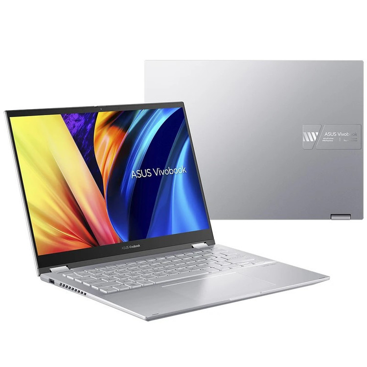 لپ تاپ 14 اینچی ایسوس مدل Vivobook S 14 Flip-TP3402VA-LZ669W-i5 13420H-24GB DDR4 3200MHz-1TB SSD-Touch-Backlit-W - کاستوم شده