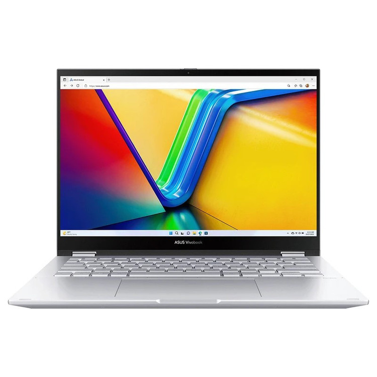 لپ تاپ 14 اینچی ایسوس مدل Vivobook S 14 Flip-TP3402VA-LZ669W-i5 13420H-24GB DDR4 3200MHz-512GB SSD-Touch-Backlit-W - کاستوم شده