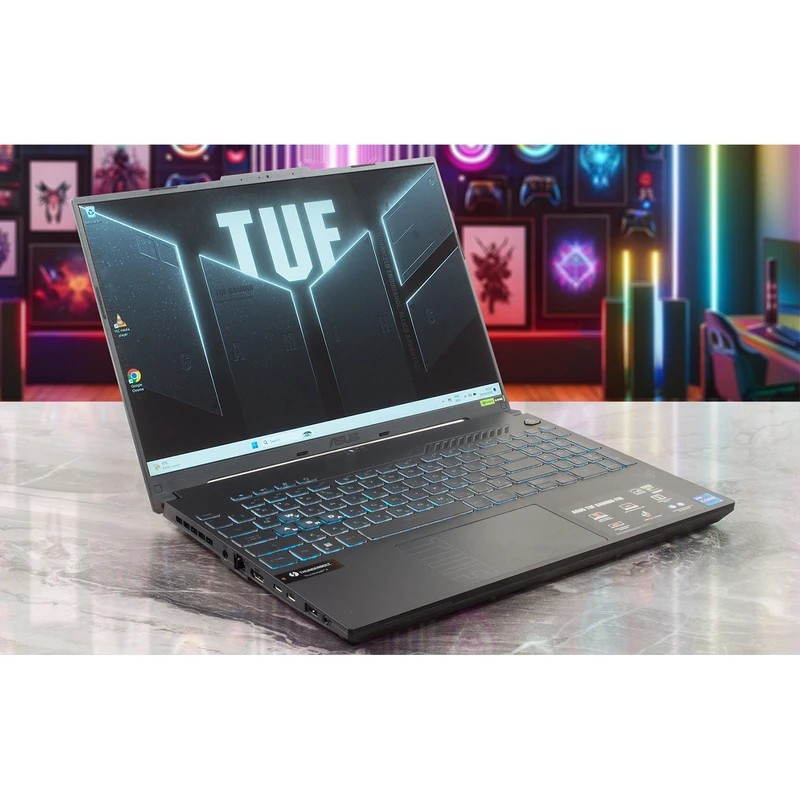 لپ تاپ 16 اینچی ایسوس مدل TUF Gaming F16 FX607VU-RL106-Core i7 13620H-RTX4050 6GB-16GB DDR5 4800MHz-1TB SSD-FHD 144Hz - کاستوم شده