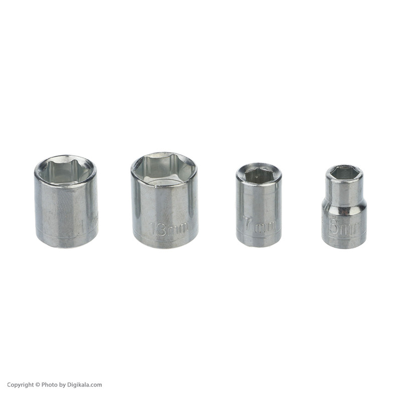 دریل پیچ گوشتی شارژی 10 میلی متری 128 ولت جاب مدل JB-128 POWEER X مجموعه 45 عددی