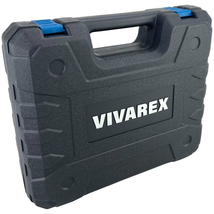 دریل پیچ گوشتی شارژی ویوارکس مدل VR12V-2A-BLUE مجموعه 28 عددی