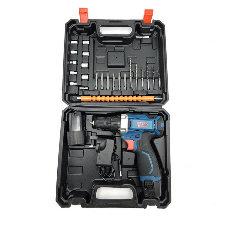 مجموعه 20 عددی دریل پیچ بند شارژی باس مدل LIFE-STYLE-18V