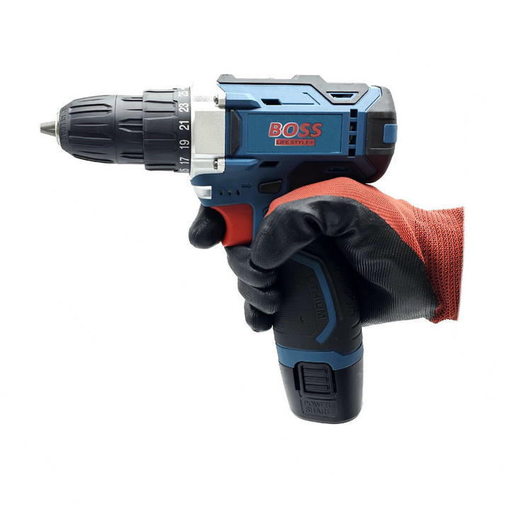 مجموعه 20 عددی دریل پیچ بند شارژی باس مدل LIFE-STYLE-18V