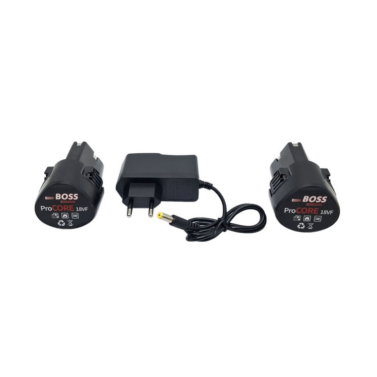 مجموعه 29 عددی دریل پیچ گوشتی شارژی صنعتی 10 میلی متری 18 ولت باس مدل 18V کد 2