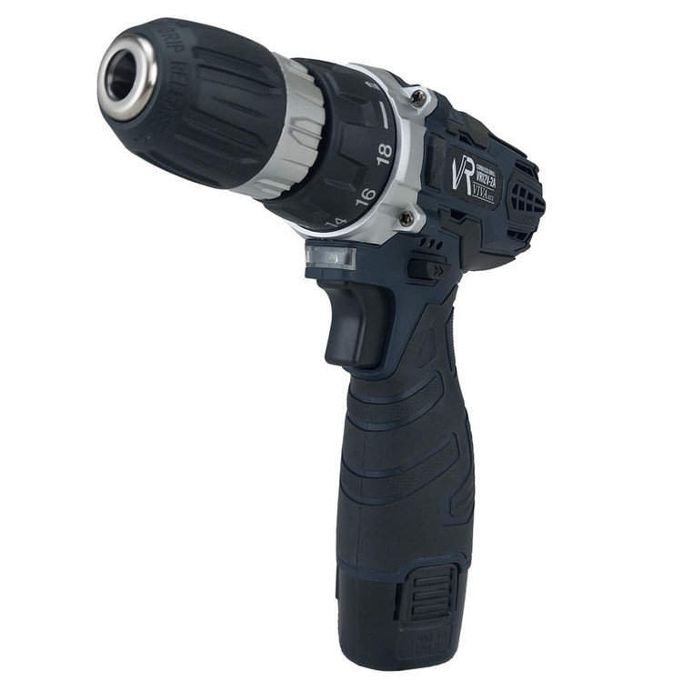 دریل پیچ گوشتی شارژی ویوارکس مدل VR12V-2A-NEW مجموعه 28 عددی