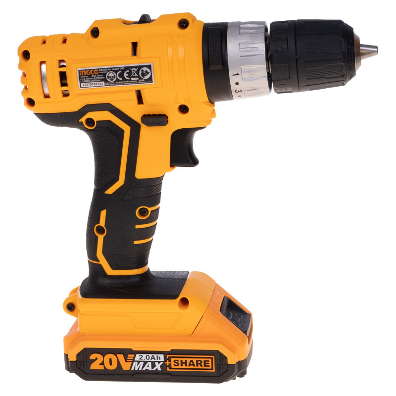 دریل پیچ گوشتی اینکو مدل CIDLI20012-20V