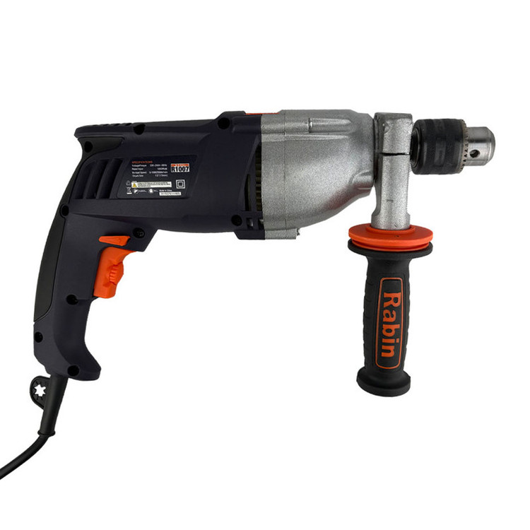 دریل چکشی گیربکسی 13 میلیمتری 1050 وات رابین مدل R1007