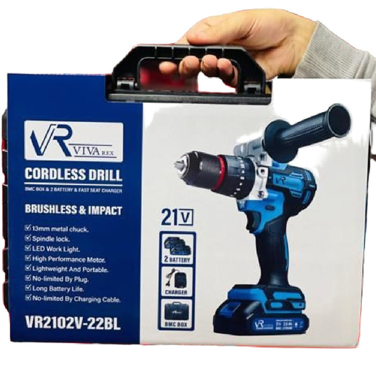 دریل پیچ گوشتی شارژی ویوارکس مدل VR2102V-22BL