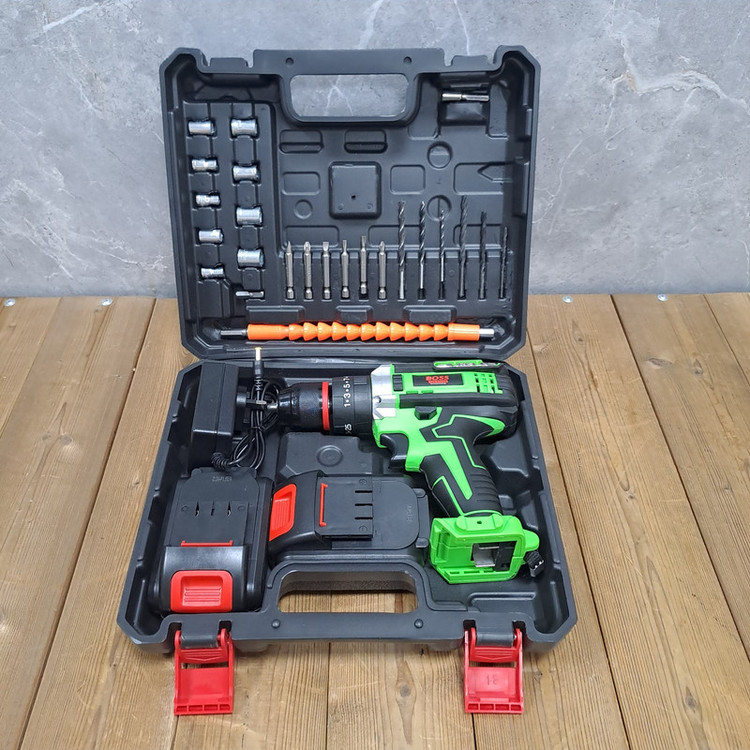مجموعه 29 عددی دریل چکشی شارژی باس مدل 36VF MAX /LI _ ION کد2