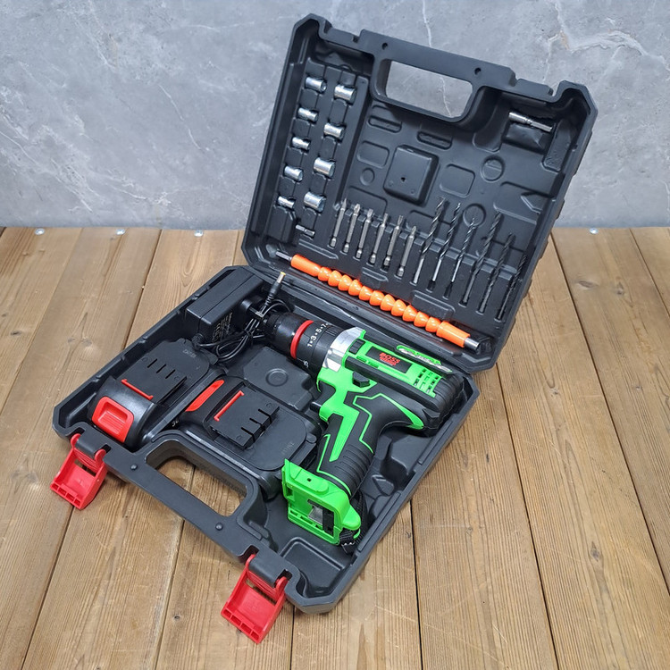 مجموعه 29 عددی دریل چکشی شارژی باس مدل 36VF MAX /LI _ ION کد2