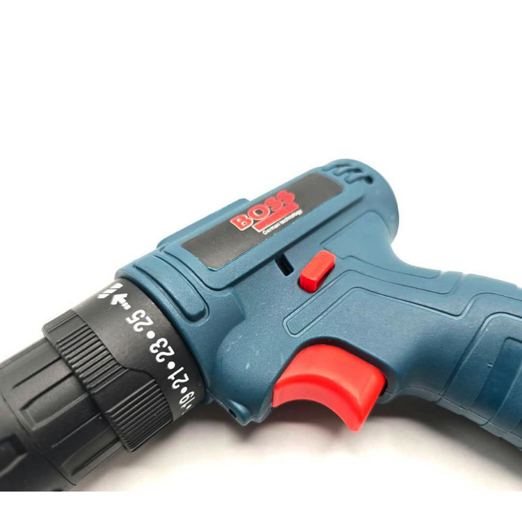 دریل پیچ گوشتی 10میلیمتری18ولت باس مدل LIFE STYLE-18V-2BK مجموعه 25 عددی