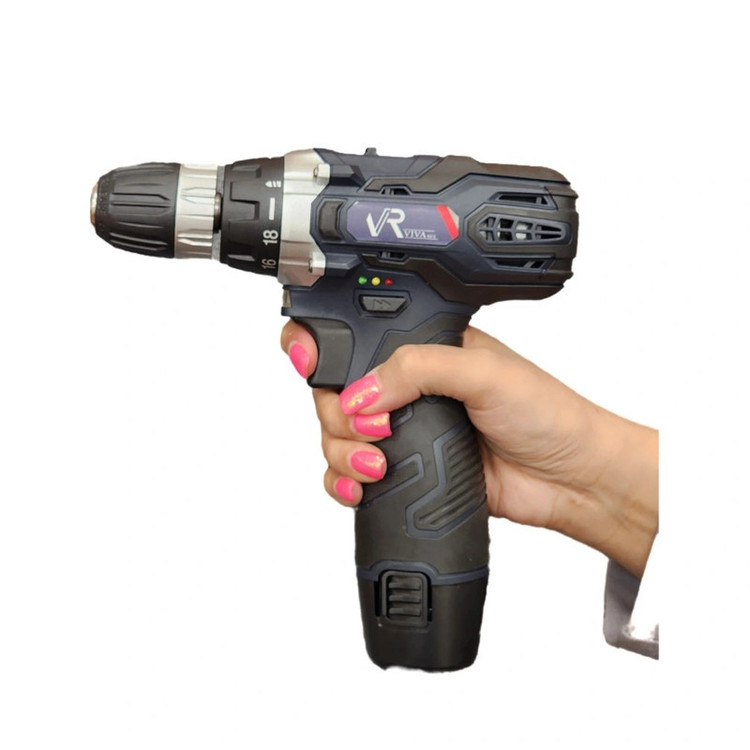 مجموعه 30 عددی دریل پیچ گوشتی شارژی ویوارکس مدل 12V