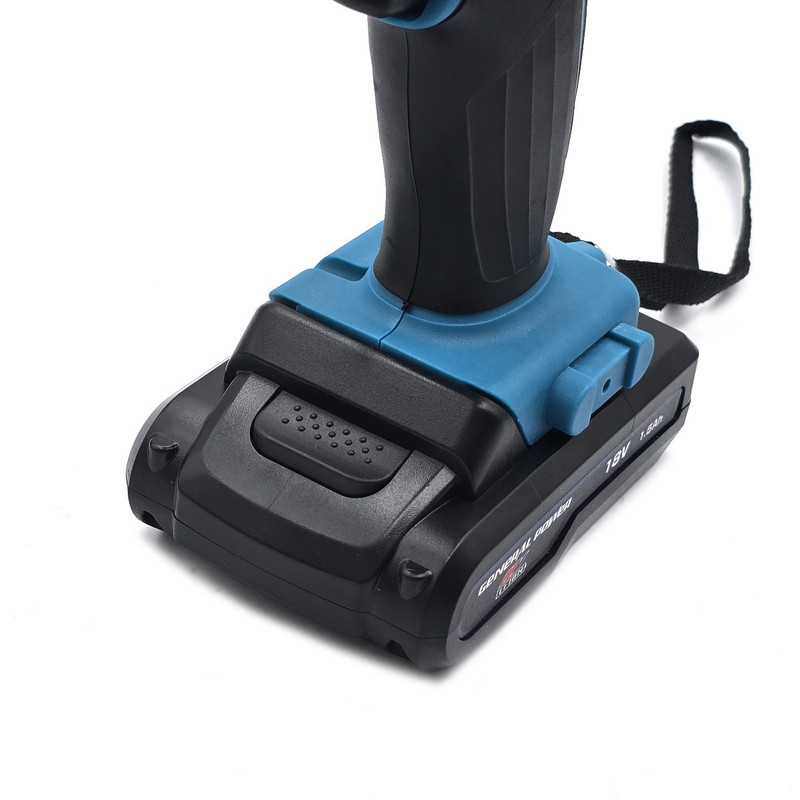دریل پیچ گوشتی شارژی سه نظام 10 میلیمتری 18 ولت جنرال پاور مدل 18V