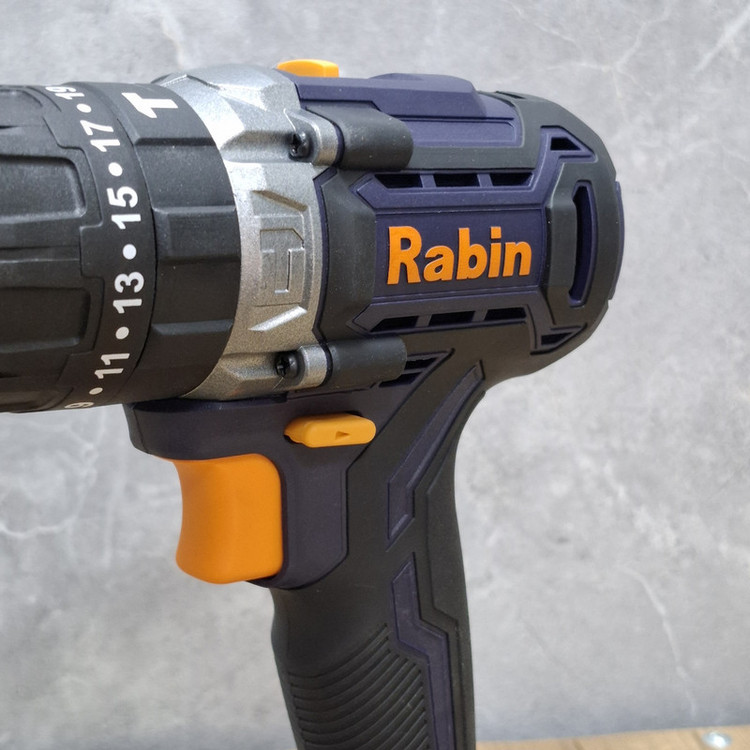 مجموعه 5 عددی دریل چکشی شارژی براشلس 13 میلی متری 20 ولت رابین مدل R8820E