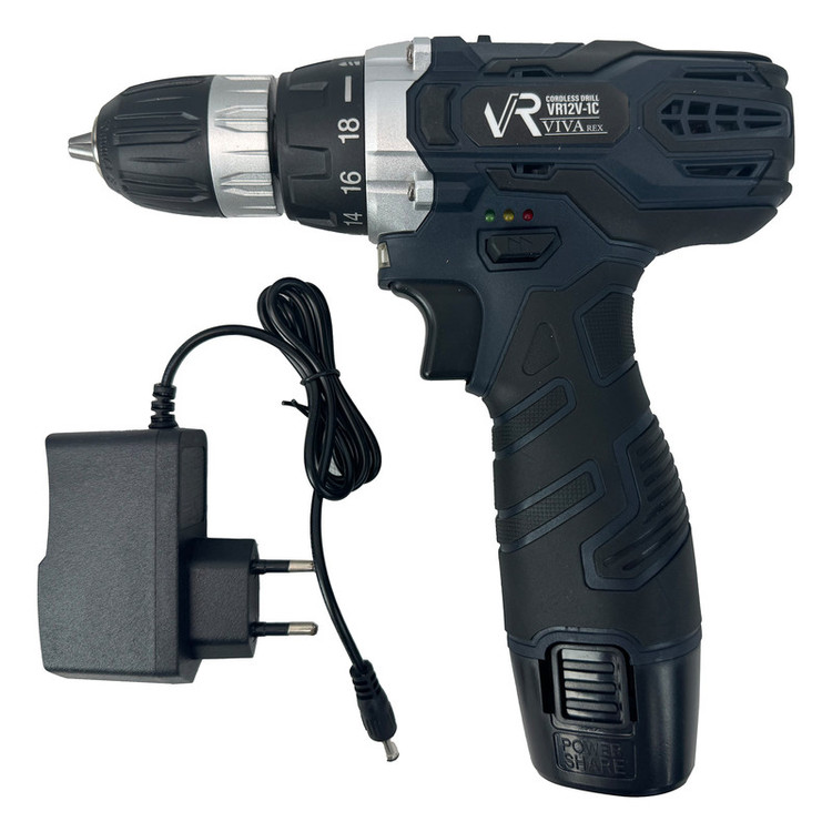 پیچ گوشتی شارژری تک باتری ویوارکس مدل VR12V-1C کد 1