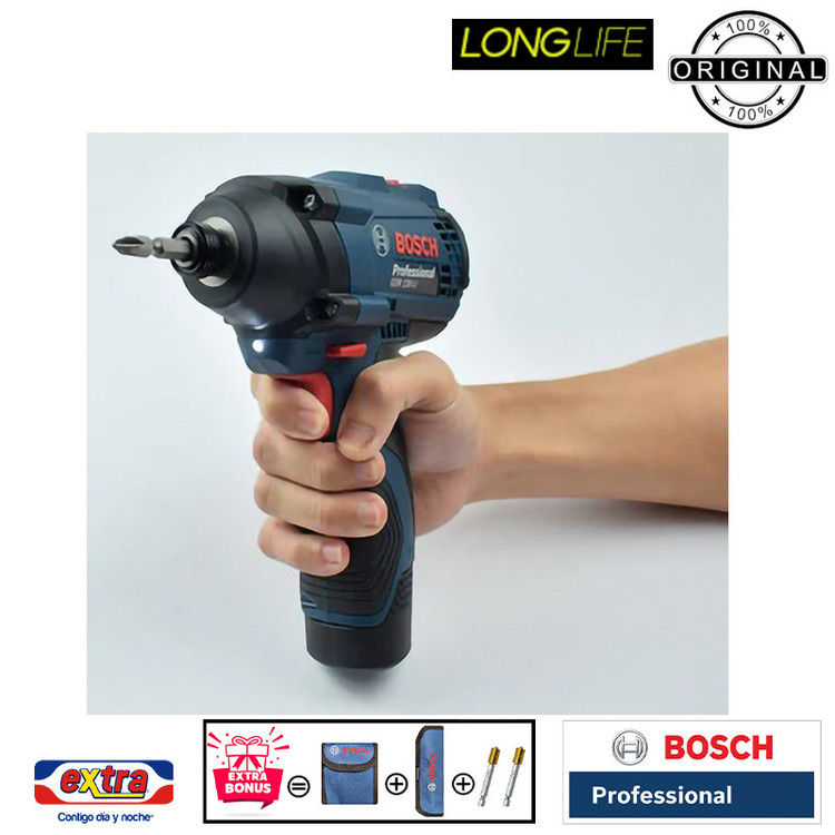 مجموعه دو عددی دریل و بکس شارژی بوش مدل فوق حرفه ای GDR 120 LI + GSR 120 LI