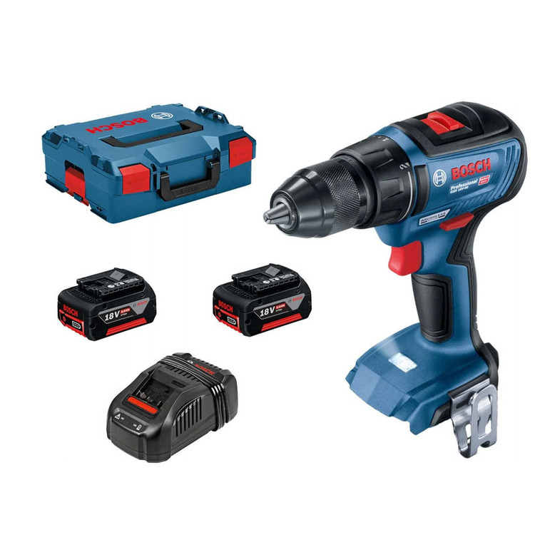 دریل پیچ گوشتی شارژی چکشی بوش مدل فوق هوشمند GSB 18V-50 Brushless Professional