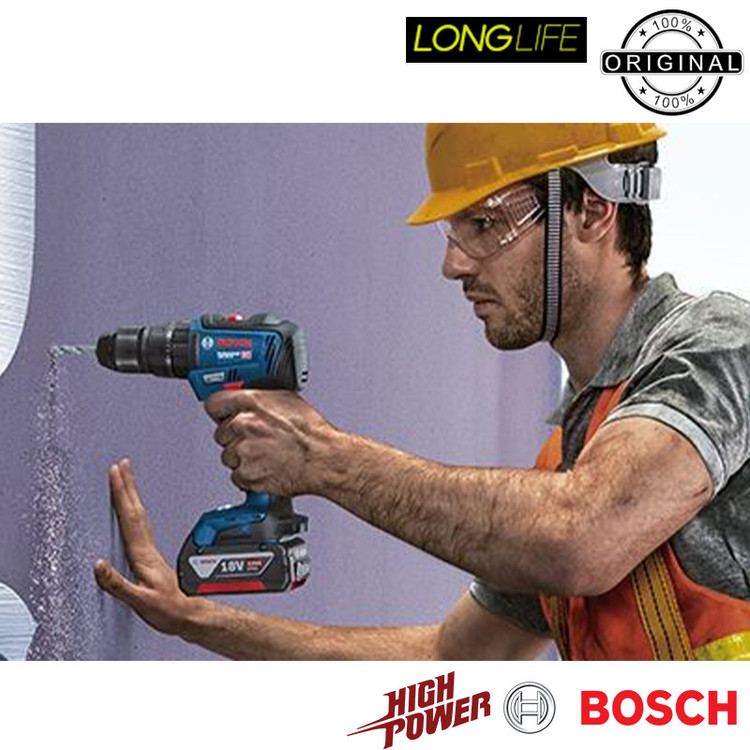 پیچ گوشتی شارژی چکشی بوش مدل GSB 18-V50 Motor Brushless Extra