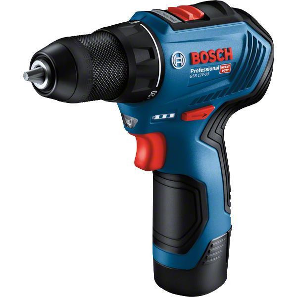 دریل پیچ گوشتی شارژی چکشی بوش مدل GSB 12-V30 EC Motor Extra
