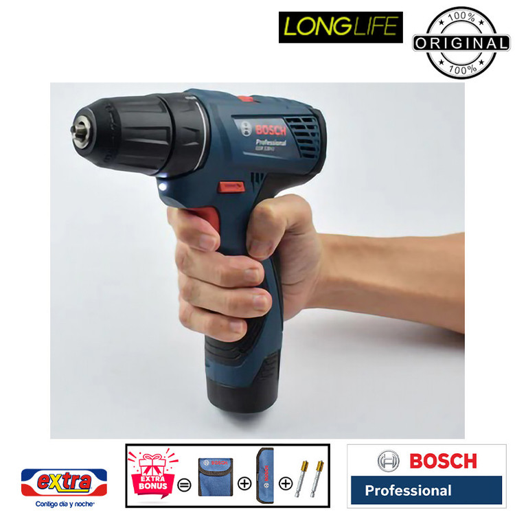 دریل و بکس شارژی بوش مدل حرفه ای GDR 120 Li + GSR 120 Li Extra