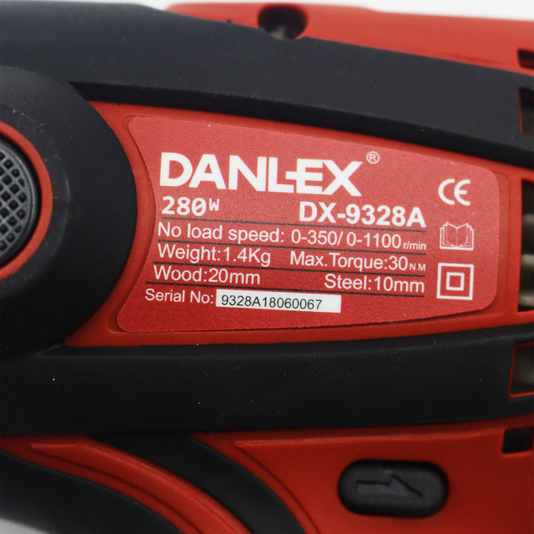 دریل پیچ گوشتی برقی دنلکس کد YP-DX-9328A/280W