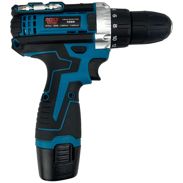 مجموعه 30 عددی دریل پیچ گوشتی شارژی باس مدل BOSS-18V