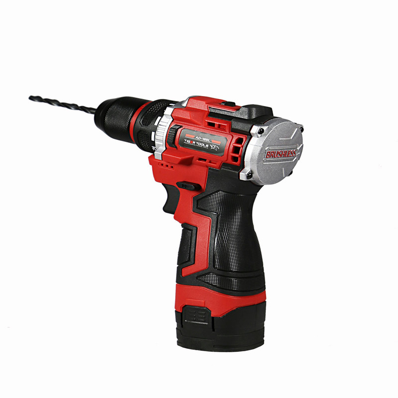 دریل پیچ گوشتی 10 میلیمتر 18 ولت شارژی تایگر تولز مدل AD-18BL
