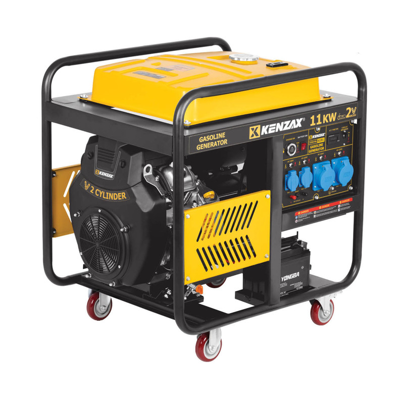 موتور برق بنزینی 21 اسب بخار کنزاکس مدل R670 دو سیلندر 11000 وات کد 6191