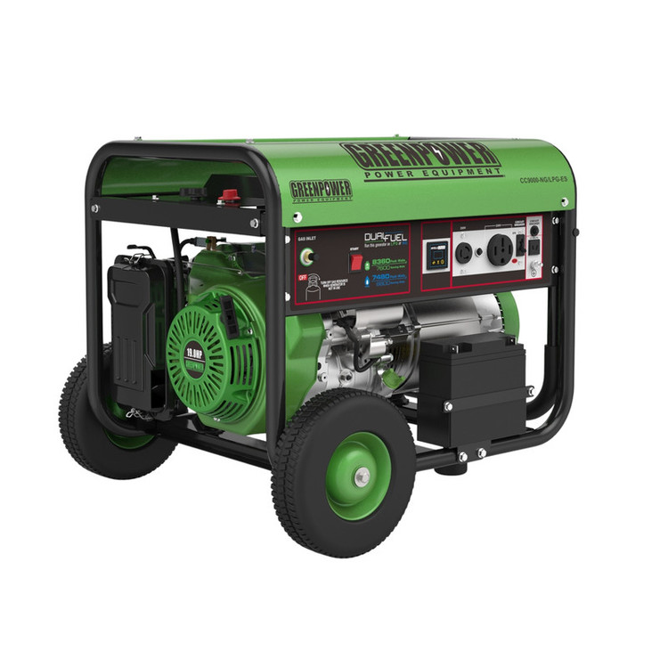 موتوربرق گازسوز گرین پاور مدل CC9000 NG/LPG