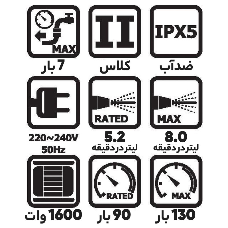 کارواش کنزاکس مدل KPW-6516
