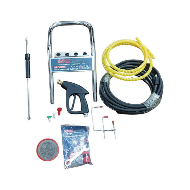 کارواش صنعتی 400 بار 4000 وات باس مدل BS-PW6100