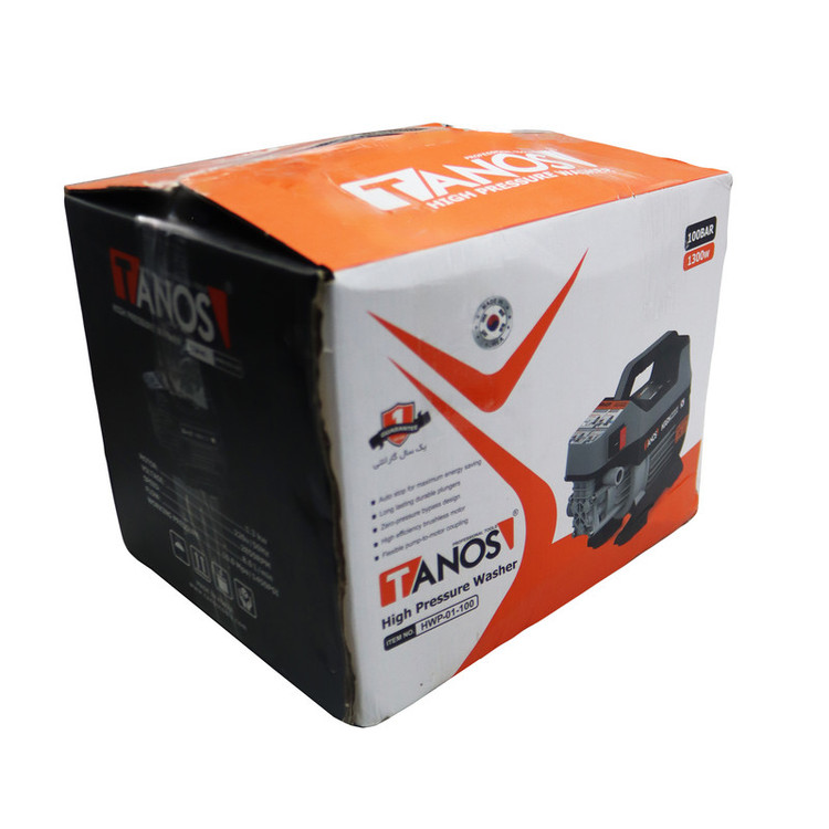 کارواش دینامی 100 بار 1300 وات تانوس مدل YP-HPW-010-100
