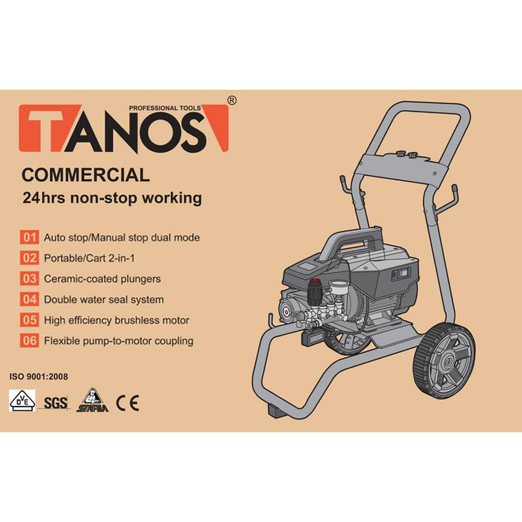 کارواش تانوس مدل HPW-01-190