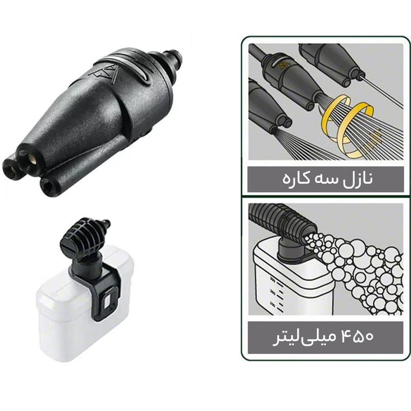 کارواش بوش مدل حرفه ای 1700W- Aquatak 130 Universal