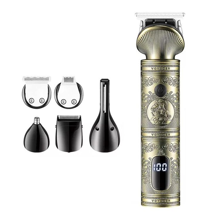 ماشین اصلاح موی سر و صورت وی جی ار مدل 6 کاره کد v-106