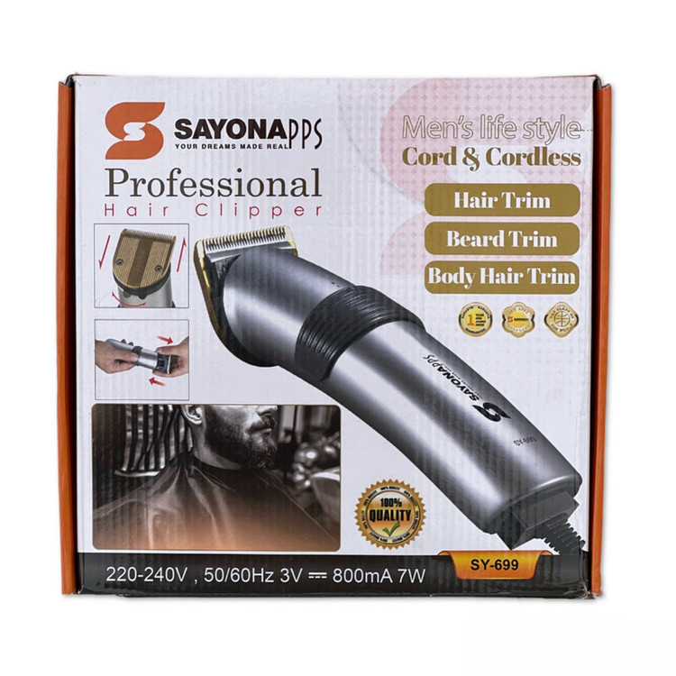 ماشین اصلاح موی سر و صورت سایونا مدل SY-699