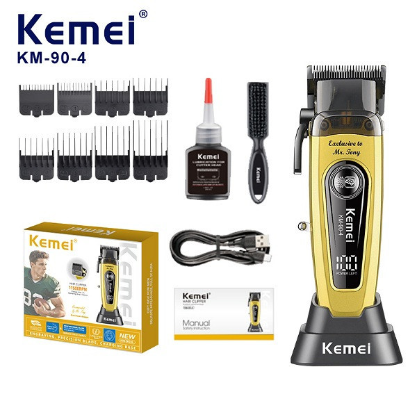 ماشین اصلاح موی سر و صورت شارژی کیمی مدل KM-90-4