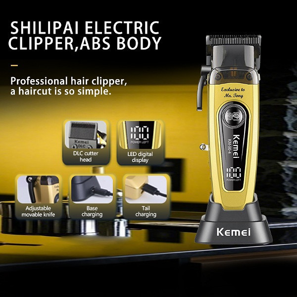 ماشین اصلاح موی سر و صورت شارژی کیمی مدل KM-90-4