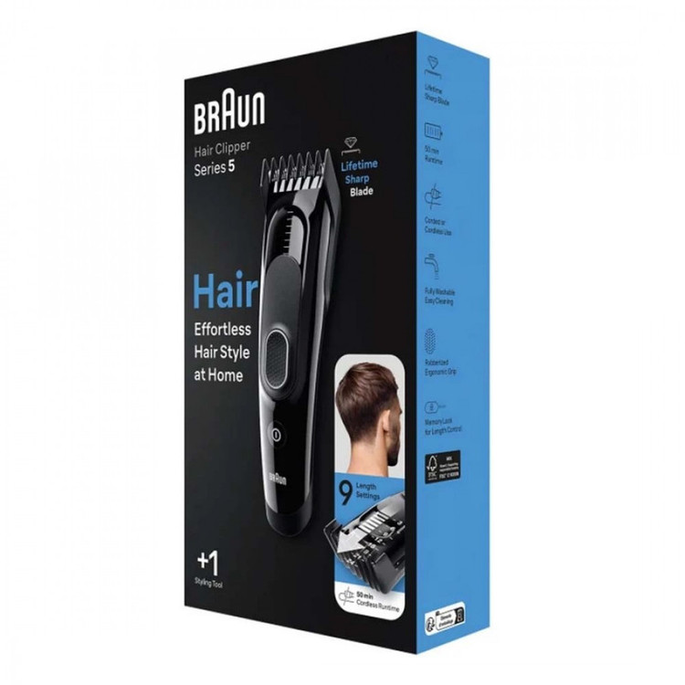 ماشین اصلاح موی سر و صورت شارژی براون مدل HC5310
