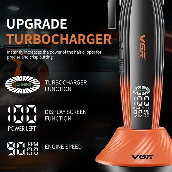 ماشین اصلاح موی سر و صورت شارژی وی جی ار مدل V-889C