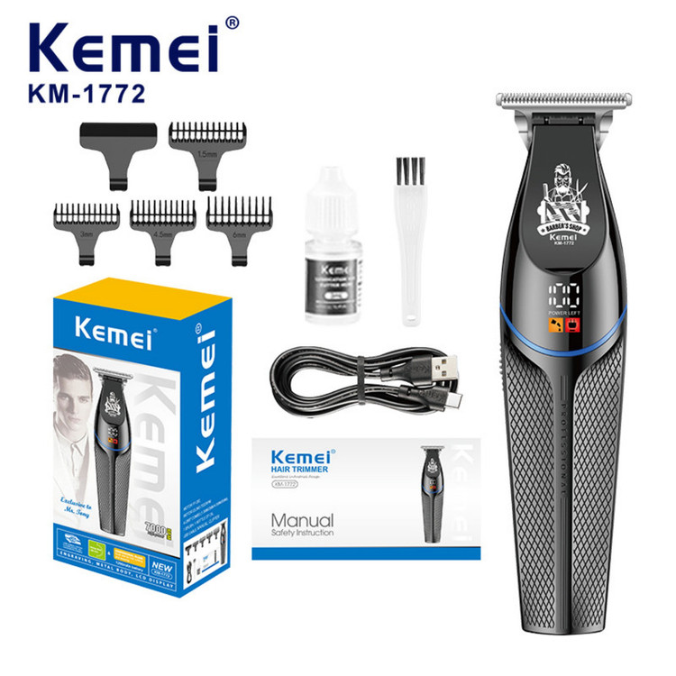 ماشین اصلاح موی سر و صورت شارژی کیمی مدل KM-1772