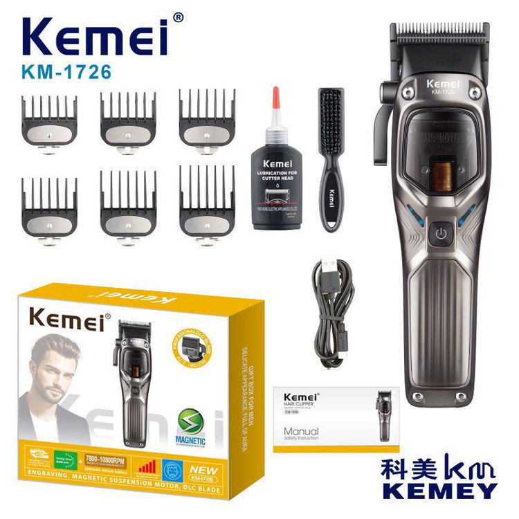 ماشین اصلاح موی سر و صورت شارژی کیمی مدل KM-1726