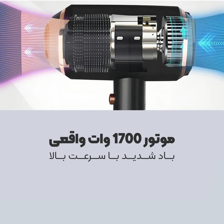 سشوار حرفهای 1700 وات پروکمی مدل 4486