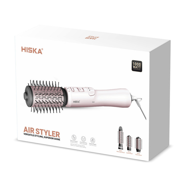 سشوار برس دار چرخشی 1000 وات هیسکا مدل H5255