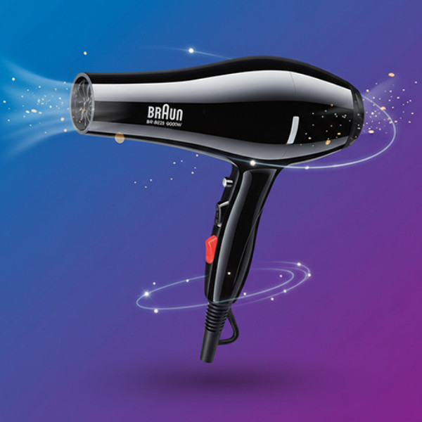 سشوار حرفه ای 9000 وات براون مدل BR8828