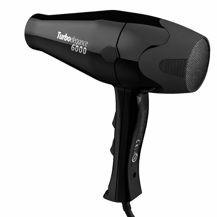 سشوار حرفهای 2500 وات تکنو درای مدل Turbo Elegance 6000